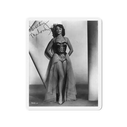 Dorothy Malone #04 (Vintage Female Icon) Refrigerator Magnet 3 Inch Die-Cut - The Sticker Space