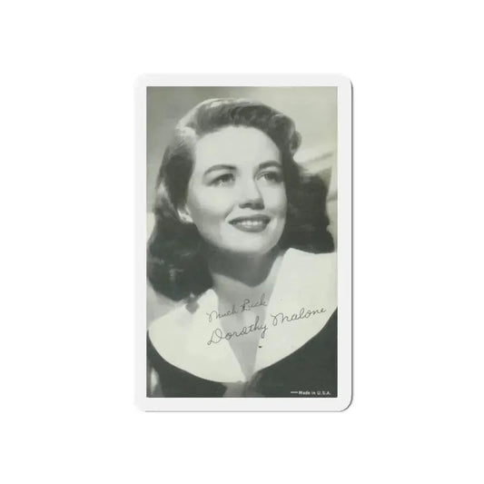 Dorothy Malone #68 (Vintage Female Icon) Refrigerator Magnet 6 Inch Die-Cut - The Sticker Space