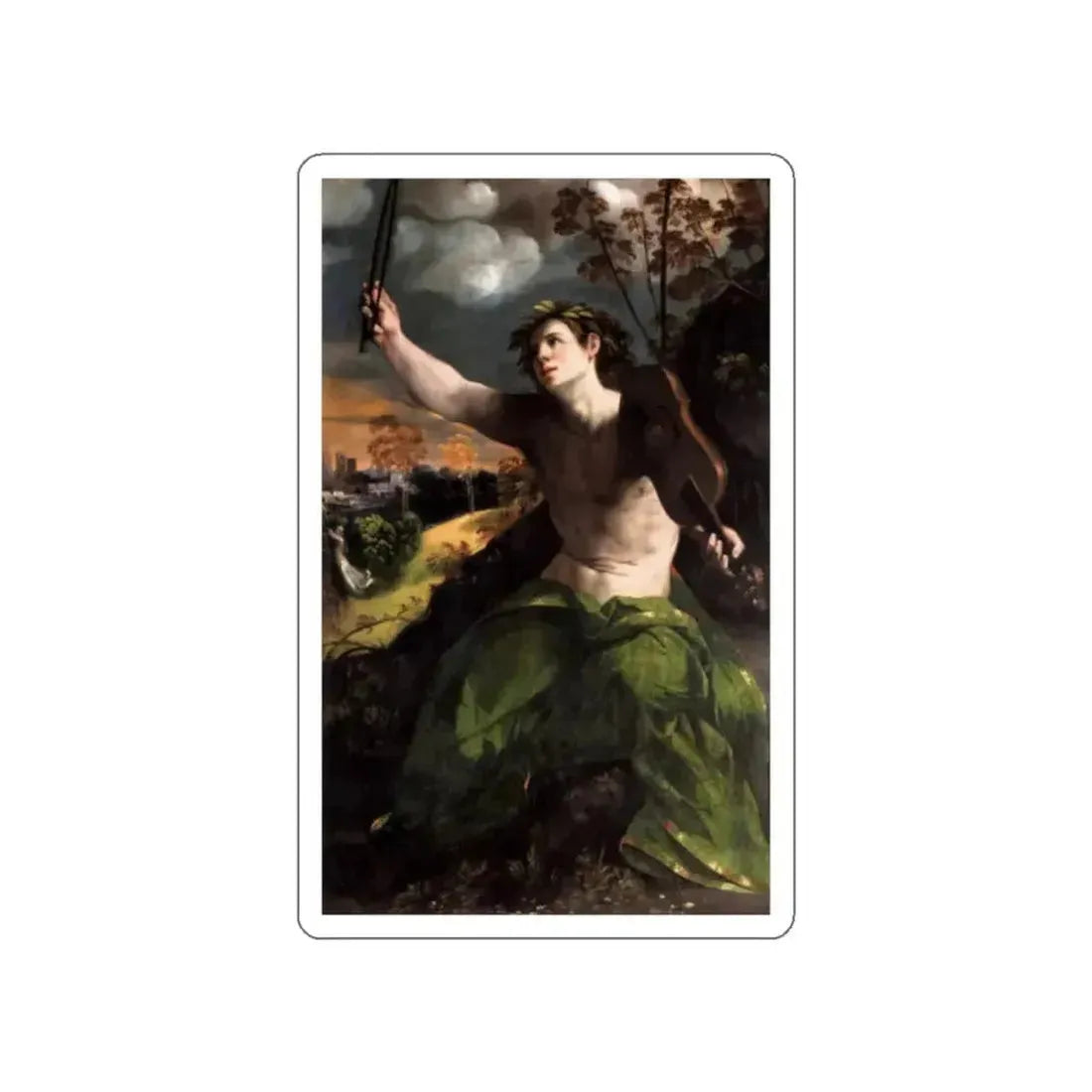 DOSSI, Dosso - Apollo (Artwork) STICKER Vinyl Die-Cut Decal - The Sticker Space