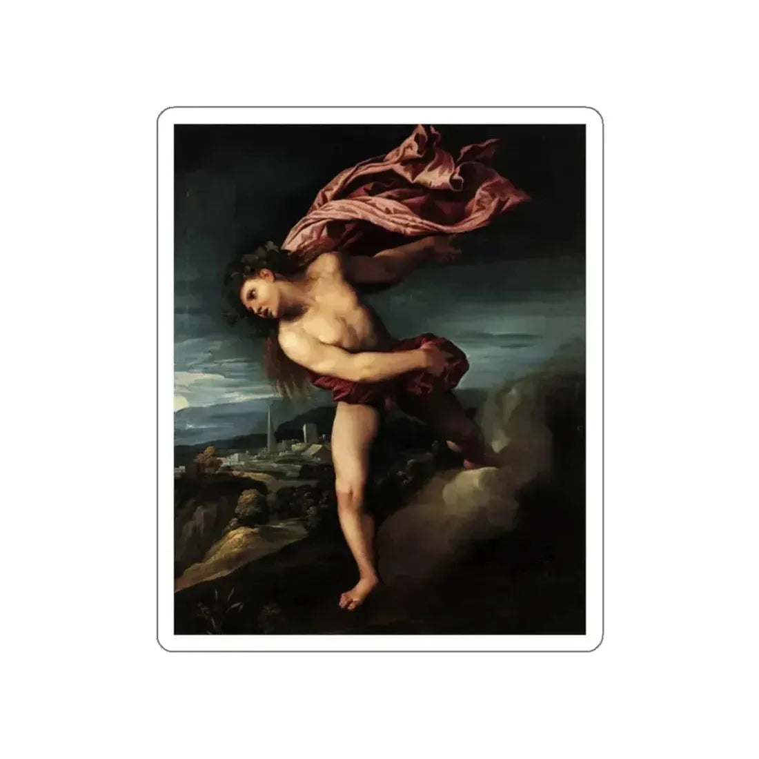 DOSSI, Dosso - Bacchus (Artwork) STICKER Vinyl Die-Cut Decal - The Sticker Space