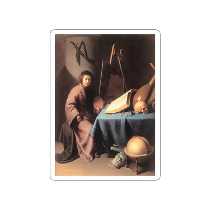 DOU, Gerrit - 4 (Artwork) STICKER Vinyl Die-Cut Decal White Die-Cut 2 Inch - The Sticker Space