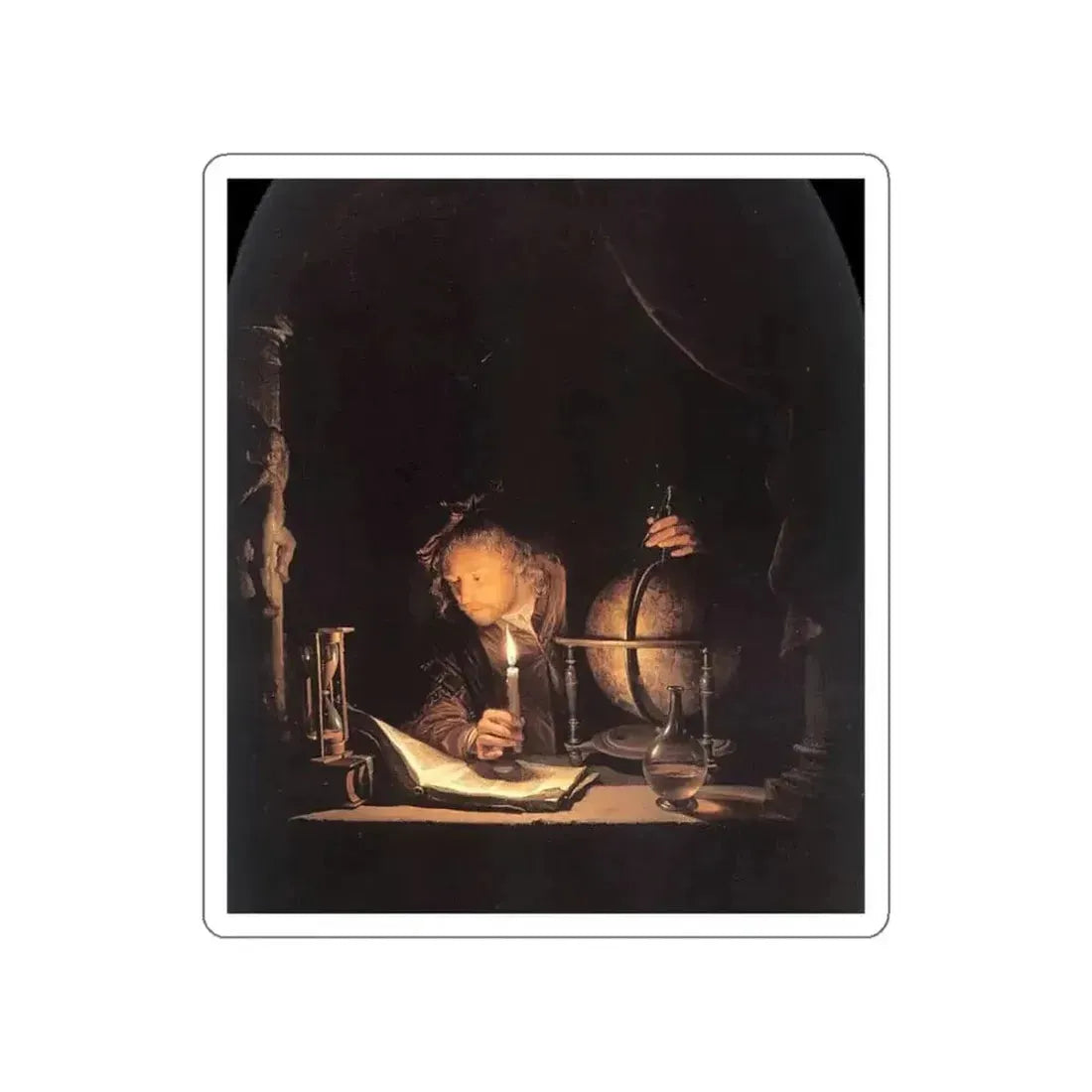 DOU, Gerrit - Astro (Artwork) STICKER Vinyl Die-Cut Decal - The Sticker Space