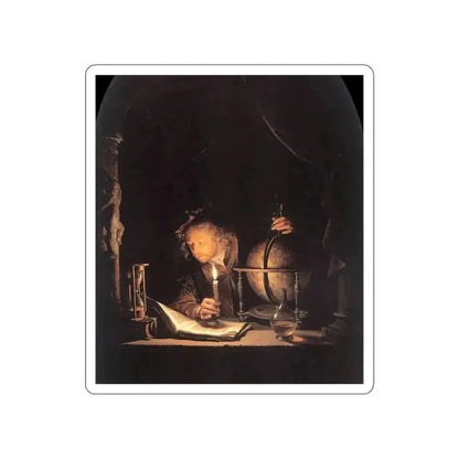 DOU, Gerrit - Astro (Artwork) STICKER Vinyl Die-Cut Decal White Die-Cut 3 Inch - The Sticker Space