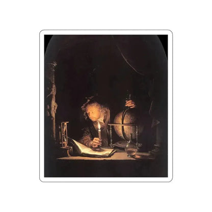 DOU, Gerrit - Astro (Artwork) STICKER Vinyl Die-Cut Decal White Die-Cut 4 Inch - The Sticker Space