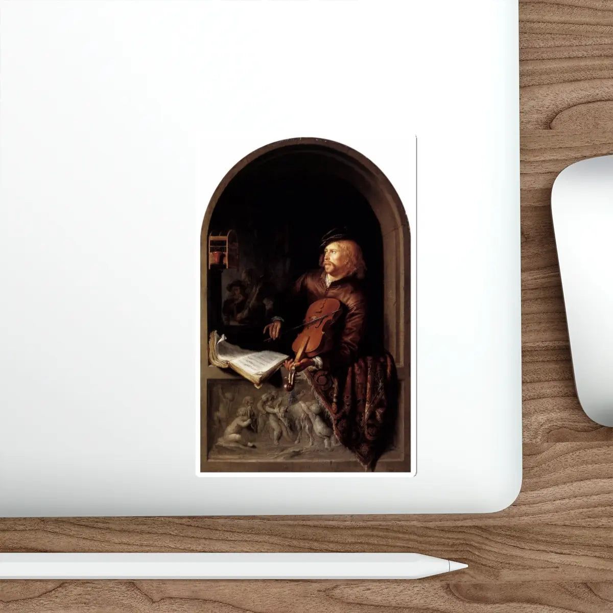 SKU:10095587782284709648 Sticker types:White Shape:Die-Cut Sizes:5" × 5"