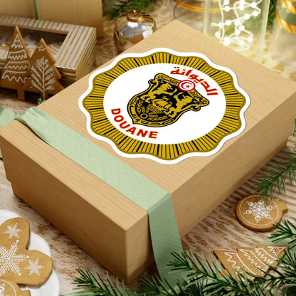 Douanes Tunisie insignes v2 (Tunisia) (Coat of Arms) STICKER Vinyl Kiss-Cut Decal - The Sticker Space