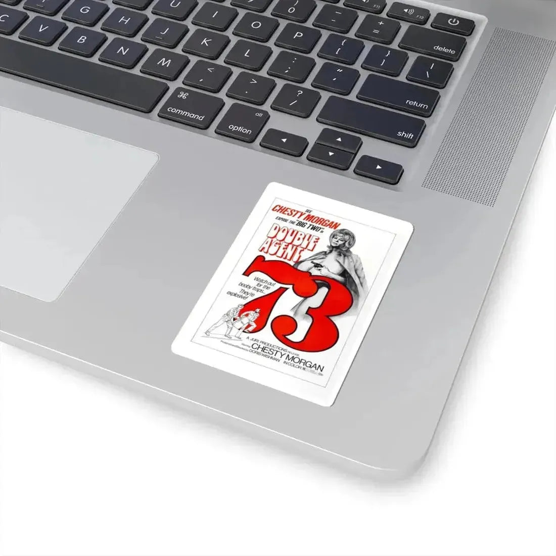 DOUBLE AGENT 1973 Movie Poster - STICKER Vinyl Kiss-Cut Decal - The Sticker Space