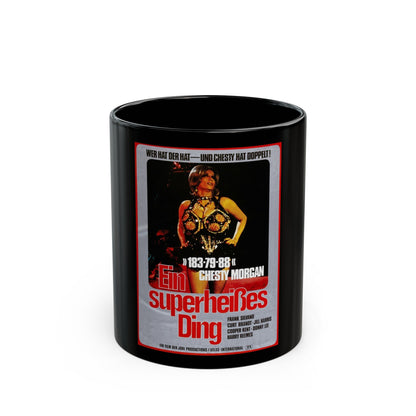 DOUBLE AGENT (GERMAN) 1973 Movie Poster - Black Coffee Mug-11oz-The Sticker Space