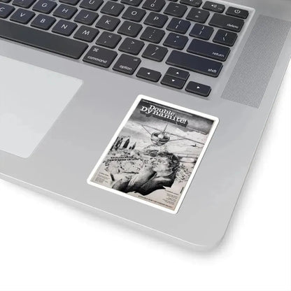 DOUBLE DYNAMITE! 1951 Movie Poster - STICKER Vinyl Kiss-Cut Decal - The Sticker Space