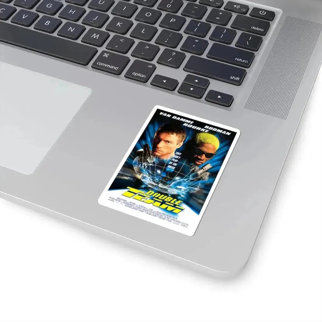 Double Team 1997 Movie Poster - STICKER Vinyl Kiss-Cut Decal - The Sticker Space