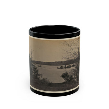 Double Turreted Ironclad Monitor  Onandaga,  James River (U.S. Civil War) Black Coffee Mug