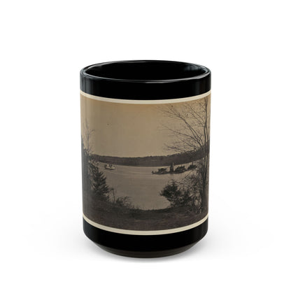 Double Turreted Ironclad Monitor  Onandaga,  James River (U.S. Civil War) Black Coffee Mug