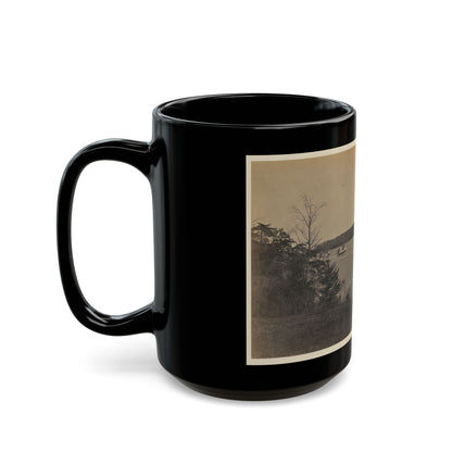 Double Turreted Ironclad Monitor  Onandaga,  James River (U.S. Civil War) Black Coffee Mug