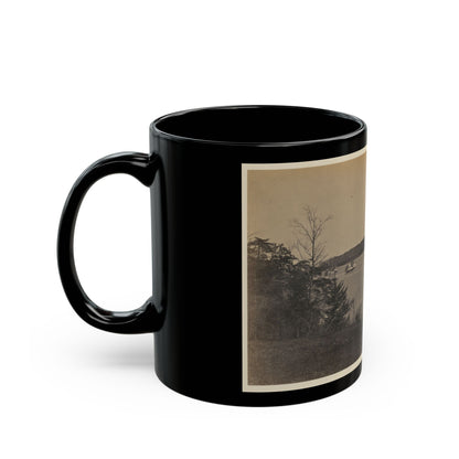 Double Turreted Ironclad Monitor  Onandaga,  James River (U.S. Civil War) Black Coffee Mug