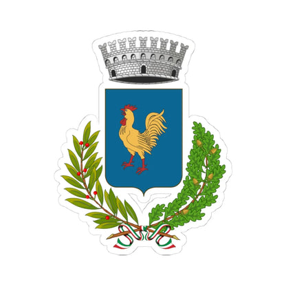 Doues-Stemma (Italy) (Coat of Arms) STICKER Vinyl Kiss-Cut Decal 4 Inch White - The Sticker Space