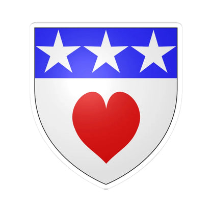 Douglas Arms 2 (Scotland) (Coat of Arms) STICKER Vinyl Kiss-Cut Decal 3 Inch White - The Sticker Space