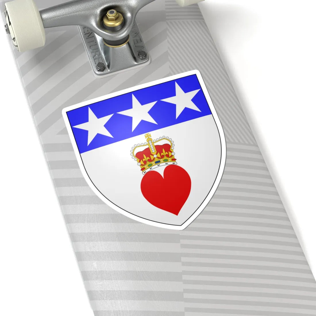 Douglas Arms 3 (Scotland) (Coat of Arms) STICKER Vinyl Kiss-Cut Decal - The Sticker Space