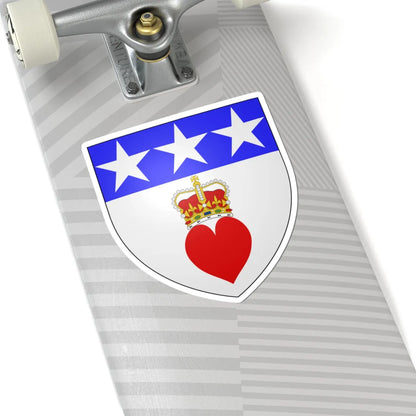 Douglas Arms 3 (Scotland) (Coat of Arms) STICKER Vinyl Kiss-Cut Decal - The Sticker Space