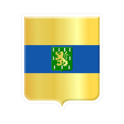 Dour wapen (Belgium) (Coat of Arms) STICKER Vinyl Kiss-Cut Decal 3 Inch White - The Sticker Space