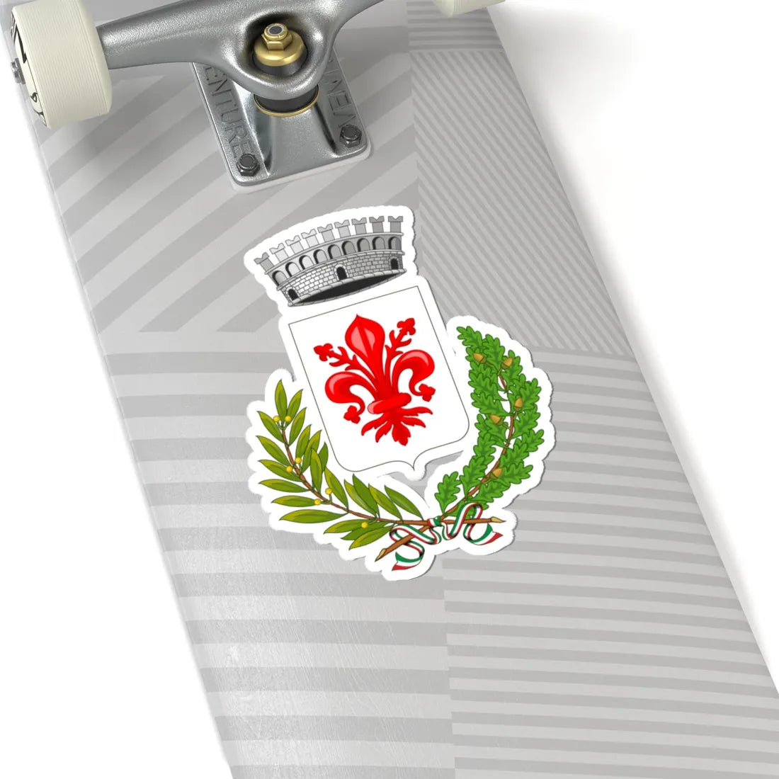 Dovadola-Stemma (Italy) (Coat of Arms) STICKER Vinyl Kiss-Cut Decal - The Sticker Space