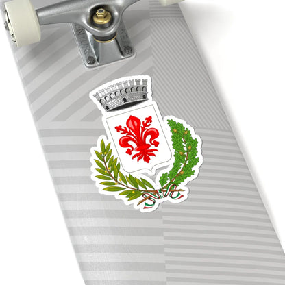 Dovadola-Stemma (Italy) (Coat of Arms) STICKER Vinyl Kiss-Cut Decal - The Sticker Space