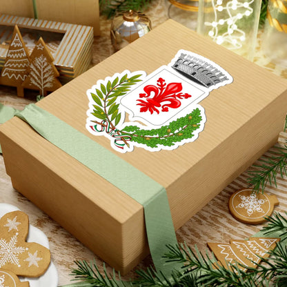 Dovadola-Stemma (Italy) (Coat of Arms) STICKER Vinyl Kiss-Cut Decal - The Sticker Space