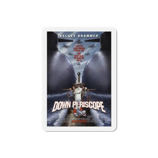 Down Periscope 1996 Movie Poster Refrigerator Magnet 2 Inch - The Sticker Space
