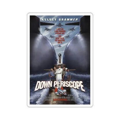 Down Periscope 1996 Movie Poster STICKER Vinyl Die-Cut Decal 5 Inch - The Sticker Space