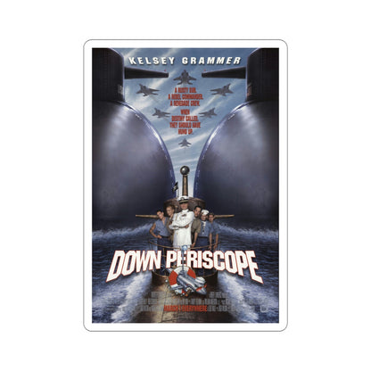 Down Periscope 1996 Movie Poster STICKER Vinyl Die-Cut Decal-5 Inch-The Sticker Space