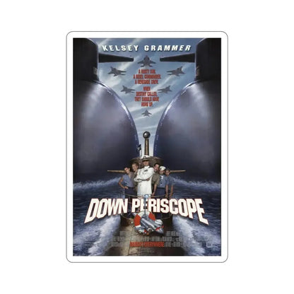 Down Periscope 1996 Movie Poster STICKER Vinyl Die-Cut Decal - The Sticker Space