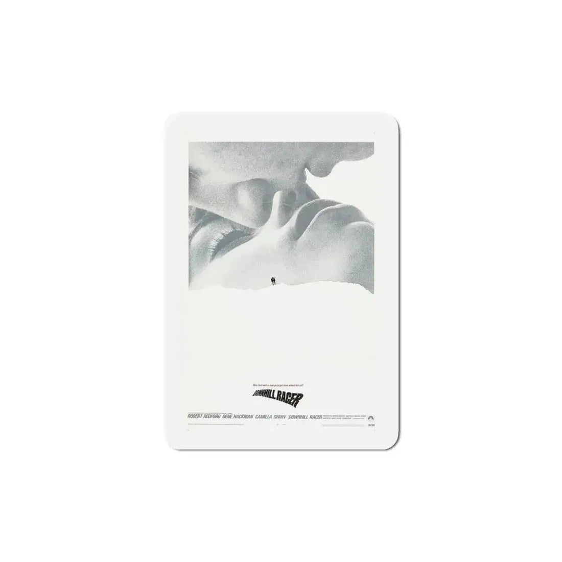 Downhill Racer 1969 Movie Poster Refrigerator Magnet - The Sticker Space