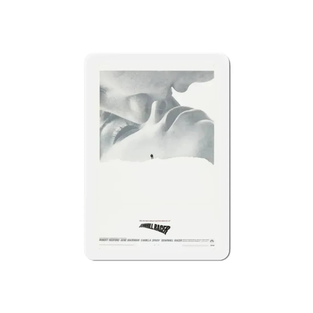 Downhill Racer 1969 Movie Poster Refrigerator Magnet - The Sticker Space