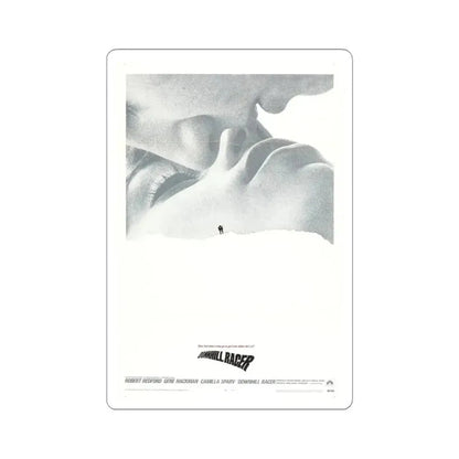 Downhill Racer 1969 Movie Poster - STICKER Vinyl Kiss-Cut Decal 6 Inch White - The Sticker Space
