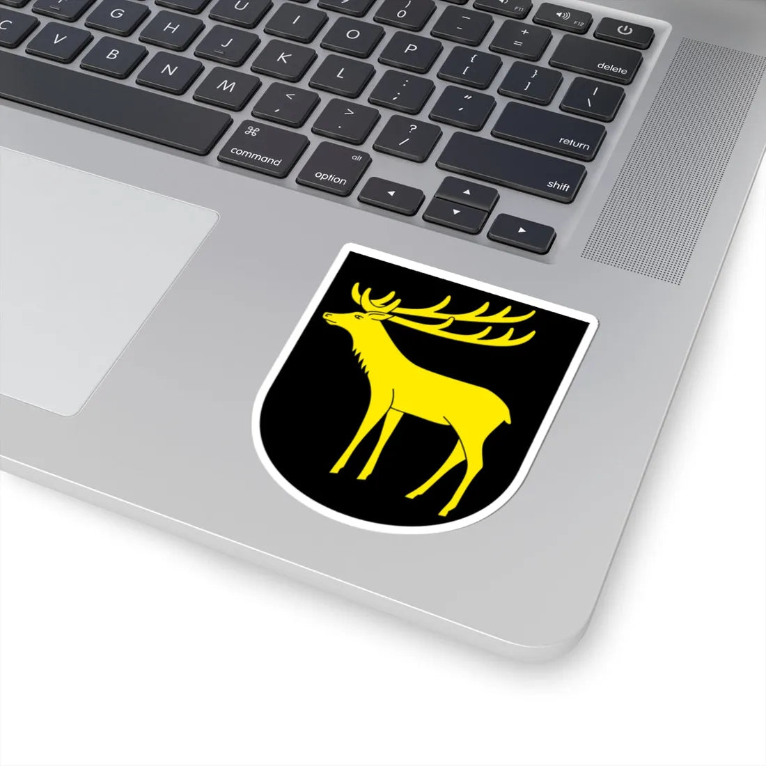 Dozwil-blazon (Switzerland) (Coat of Arms) STICKER Vinyl Kiss-Cut Decal - The Sticker Space