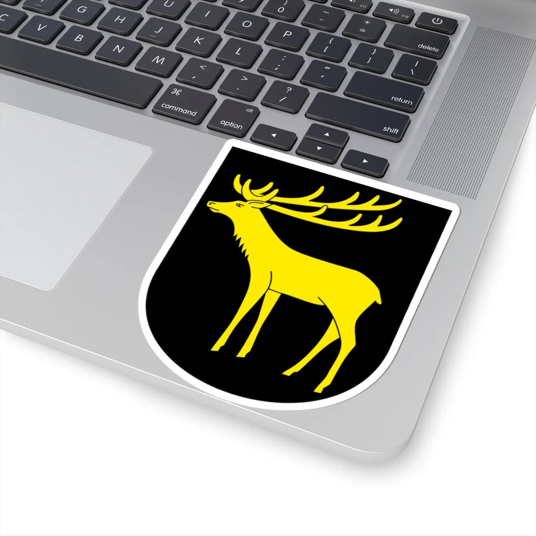 Dozwil-blazon (Switzerland) (Coat of Arms) STICKER Vinyl Kiss-Cut Decal - The Sticker Space