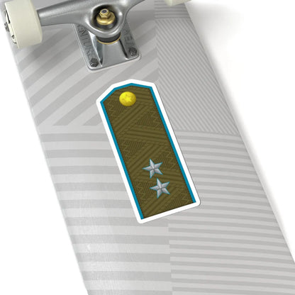 DPRK AirForce OF 7 (Korea) (Military Rank) STICKER Vinyl Kiss-Cut Decal - The Sticker Space