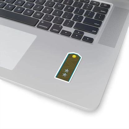 DPRK AirForce OF 7 (Korea) (Military Rank) STICKER Vinyl Kiss-Cut Decal - The Sticker Space