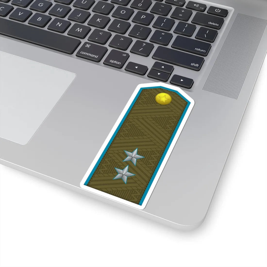 DPRK AirForce OF 7 (Korea) (Military Rank) STICKER Vinyl Kiss-Cut Decal - The Sticker Space