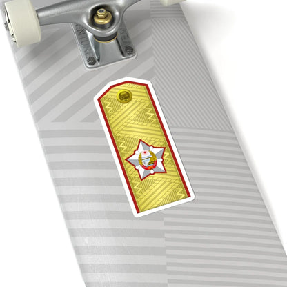 DPRK Army OF 10a (Korea) (Military Rank) STICKER Vinyl Kiss-Cut Decal - The Sticker Space