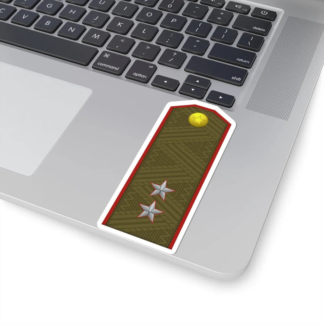 DPRK Army OF 7 (Korea) (Military Rank) STICKER Vinyl Kiss-Cut Decal - The Sticker Space