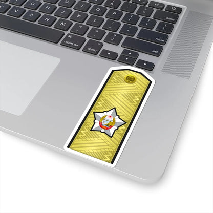 DPRK Navy OF 10a (Korea) (Military Rank) STICKER Vinyl Kiss-Cut Decal - The Sticker Space