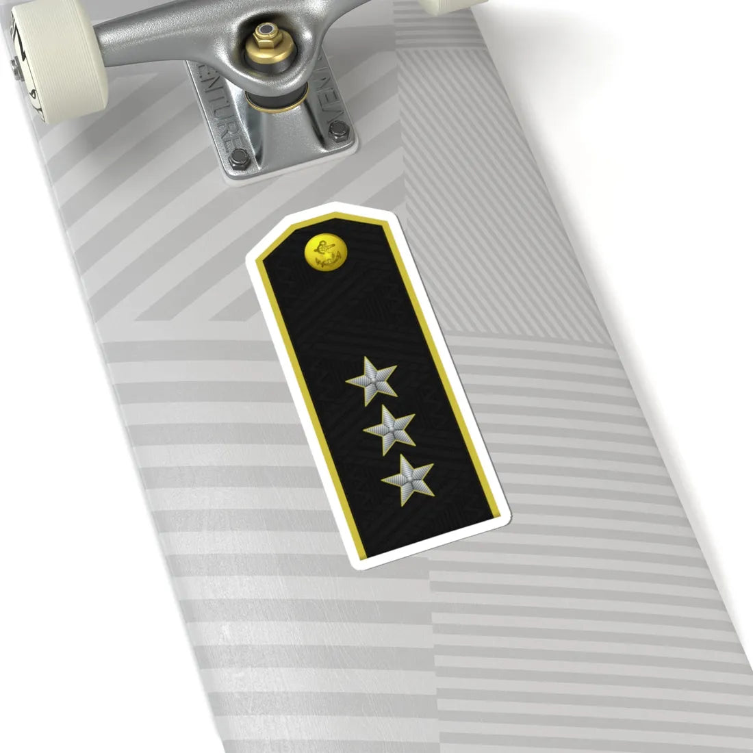 DPRK Navy OF 8 (Korea) (Military Rank) STICKER Vinyl Kiss-Cut Decal - The Sticker Space