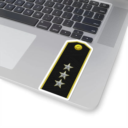 DPRK Navy OF 8 (Korea) (Military Rank) STICKER Vinyl Kiss-Cut Decal - The Sticker Space