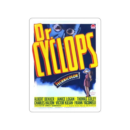 DR. CYCLOPS (2) 1940 Movie Poster STICKER Vinyl Die-Cut Decal 3 Inch - The Sticker Space