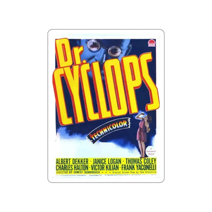 DR. CYCLOPS (2) 1940 Movie Poster STICKER Vinyl Die-Cut Decal 6 Inch - The Sticker Space