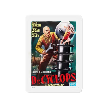 DR. CYCLOPS (SPANISH) 1940 Movie Poster - Refrigerator Magnet 4 Inch - The Sticker Space
