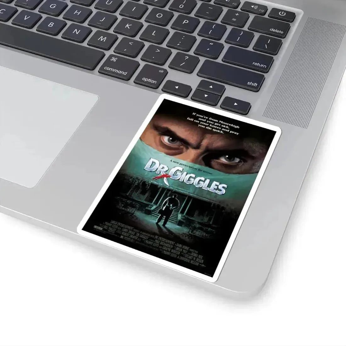 Dr Giggles 1992 Movie Poster - STICKER Vinyl Kiss-Cut Decal - The Sticker Space