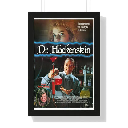 DR. HACKENSTEIN 1988 - Framed Movie Poster - The Sticker Space