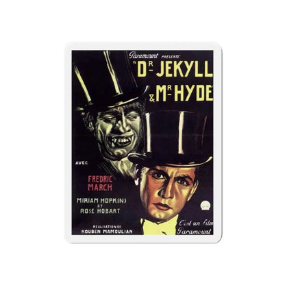 DR. JEKYLL AND MR. HYDE 1931 Movie Poster - Refrigerator Magnet 6 Inch - The Sticker Space