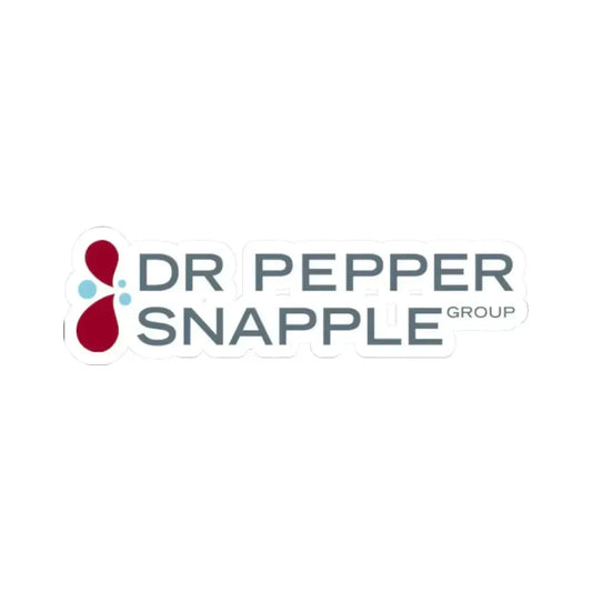 Dr Pepper Snapple Group Inc. (Logo) STICKER Vinyl Kiss-Cut Decal 2 Inch White - The Sticker Space